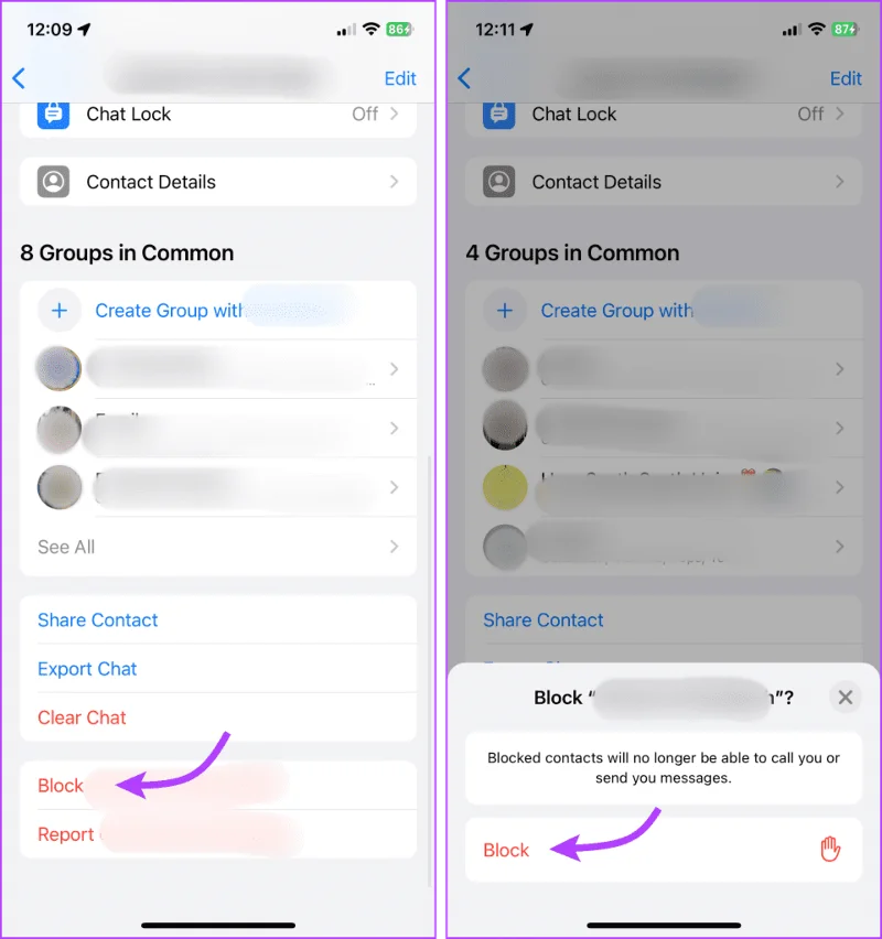 Hoe iemand op WhatsApp te blokkeren en wat er gebeurt na het blokkeren