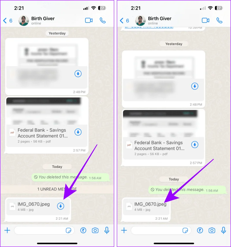 WhatsApp-foto's / video's opslaan in galerij op iPhone, Android en internet