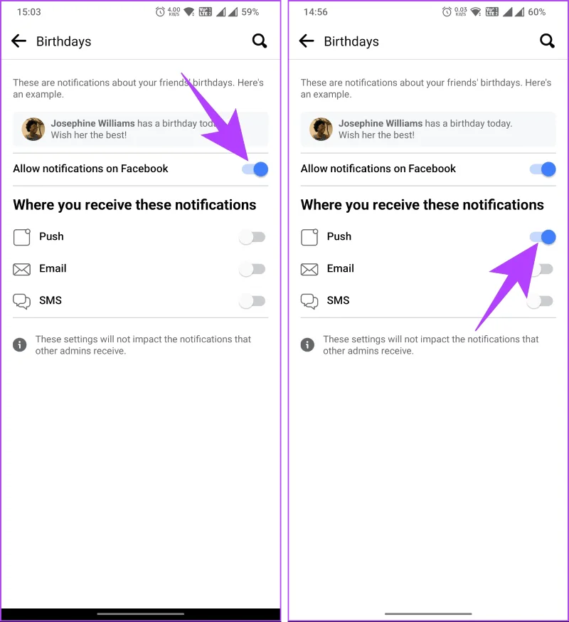 Comment recevoir des notifications d'anniversaire sur Facebook sur ordinateur et mobile