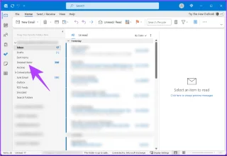 Come recuperare un elemento o una cartella eliminata in Outlook