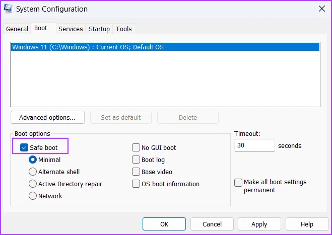 Las 7 soluciones principales para el error de virus 'La operación no se completó correctamente' en Windows 11