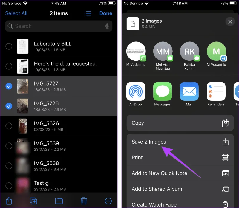 Comment enregistrer des images ou des vidéos de fichiers vers l'application Photos sur iPhone et iPad