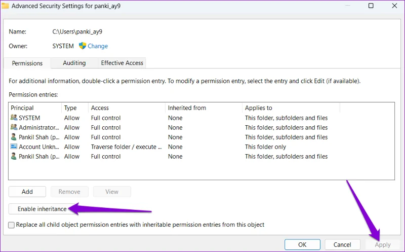Las 5 formas principales de arreglar que la carpeta siga volviendo a solo lectura en Windows 11