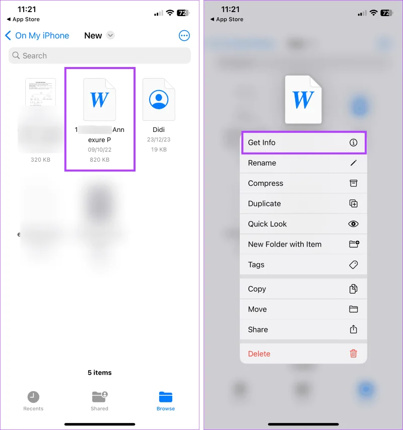 Hoe u het bestandstype (extensie) op de iPhone kunt wijzigen