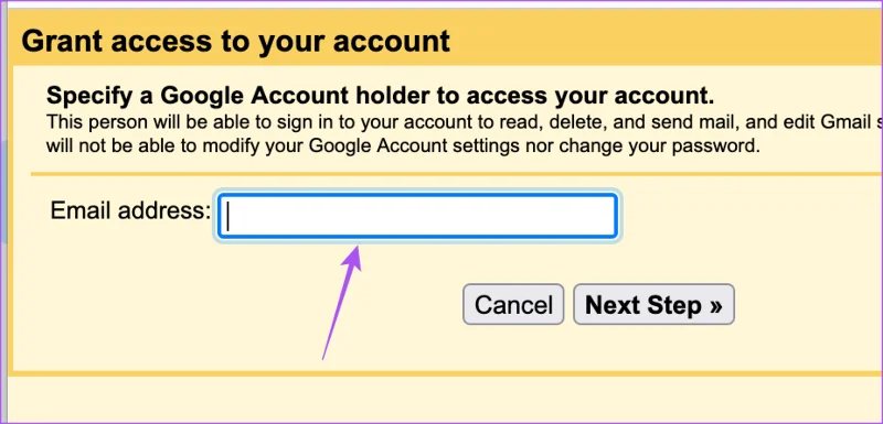 Come consentire l'accesso all'account Gmail (delega e-mail) senza password