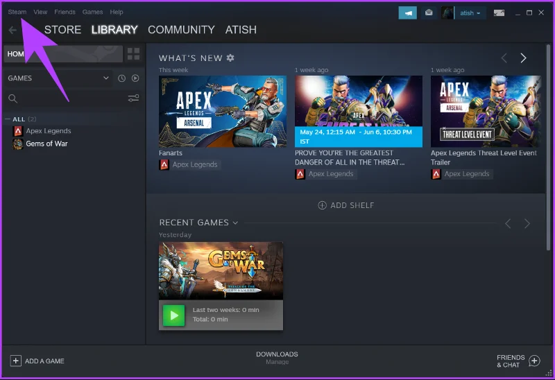 Où sont stockés les jeux Steam et comment modifier leur emplacement