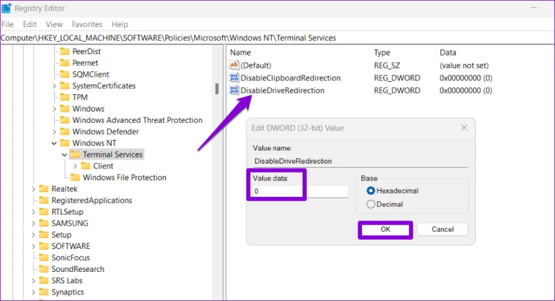 5 soluciones para copiar y pegar en escritorio remoto que no funcionan en Windows