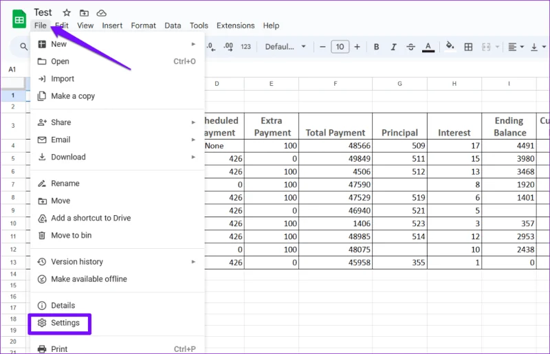4 modi per correggere le formule che non funzionano in Fogli Google