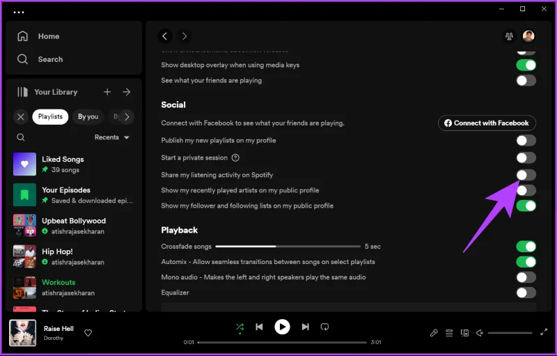 Comment effacer votre historique d'écoute Spotify sur ordinateur et mobile