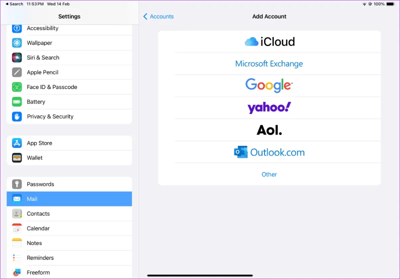 Comment configurer Gmail sur iPad