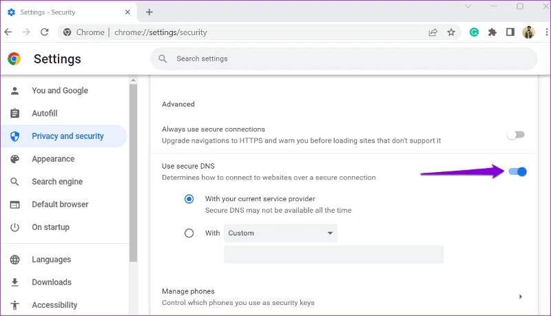 Hoe u uw verbinding kunt herstellen, is geen privéfout in Chrome