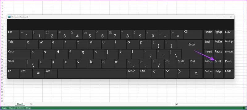 Como desativar o Scroll Lock no Excel no Windows e Mac