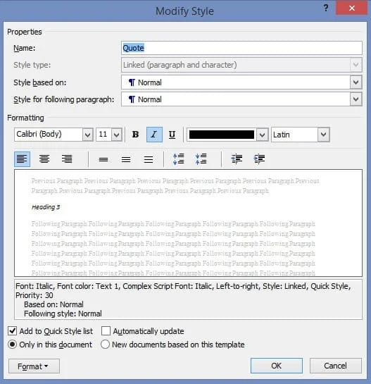 Hoe toegang te krijgen tot en stijlsets te gebruiken in Microsoft Word