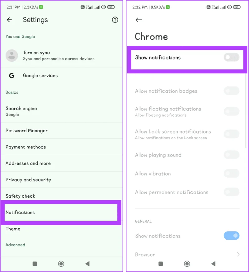 12 manieren om het probleem met het leeglopen van de Google Chrome-batterij op Android 14 op te lossen