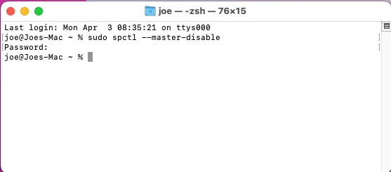 MacOS: Schakel “{appname} kan niet worden geopend omdat het van een niet-geïdentificeerde ontwikkelaar is” uit