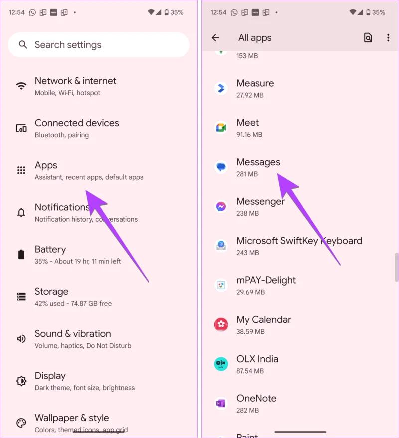 Waarom worden mijn berichten niet verzonden of afgeleverd bij één persoon op Android?