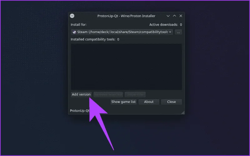 Cómo instalar Proton GE en Steam Deck