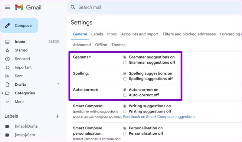 Gli 8 modi principali per risolvere il problema del controllo ortografico che non funziona in Gmail