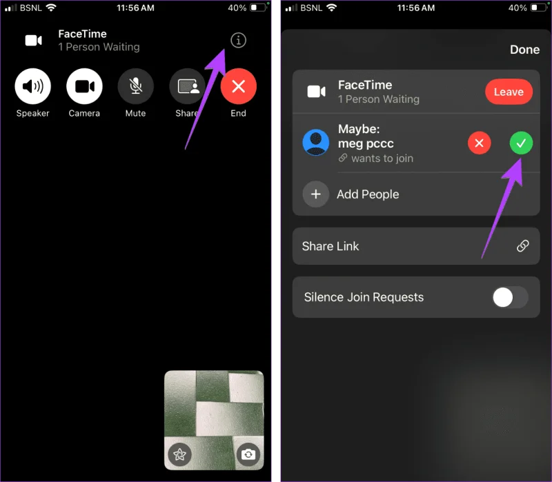 Hoe FaceTime Link naar Android en Windows te verzenden