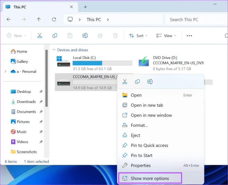 Cómo cifrar o descifrar una unidad flash USB en Windows 10 y 11