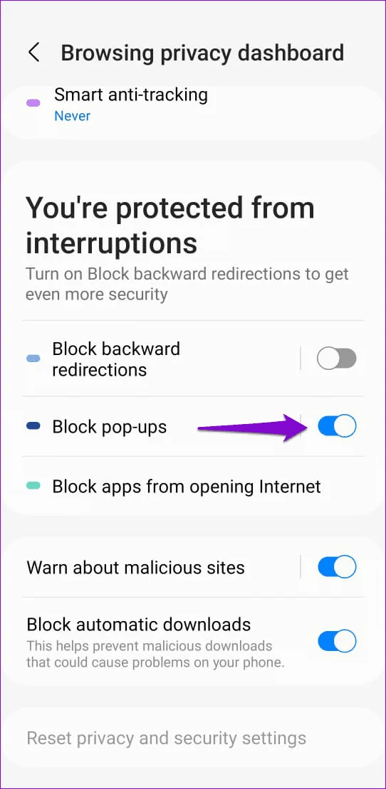 Gli 8 modi principali per risolvere il problema del browser Internet Samsung continuano ad aprirsi automaticamente