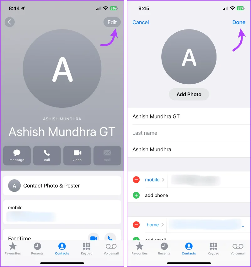 Hoe dubbele contacten op de iPhone samen te voegen en te verwijderen