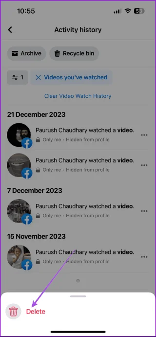 Comment supprimer l'historique de surveillance Facebook sur mobile et ordinateur de bureau