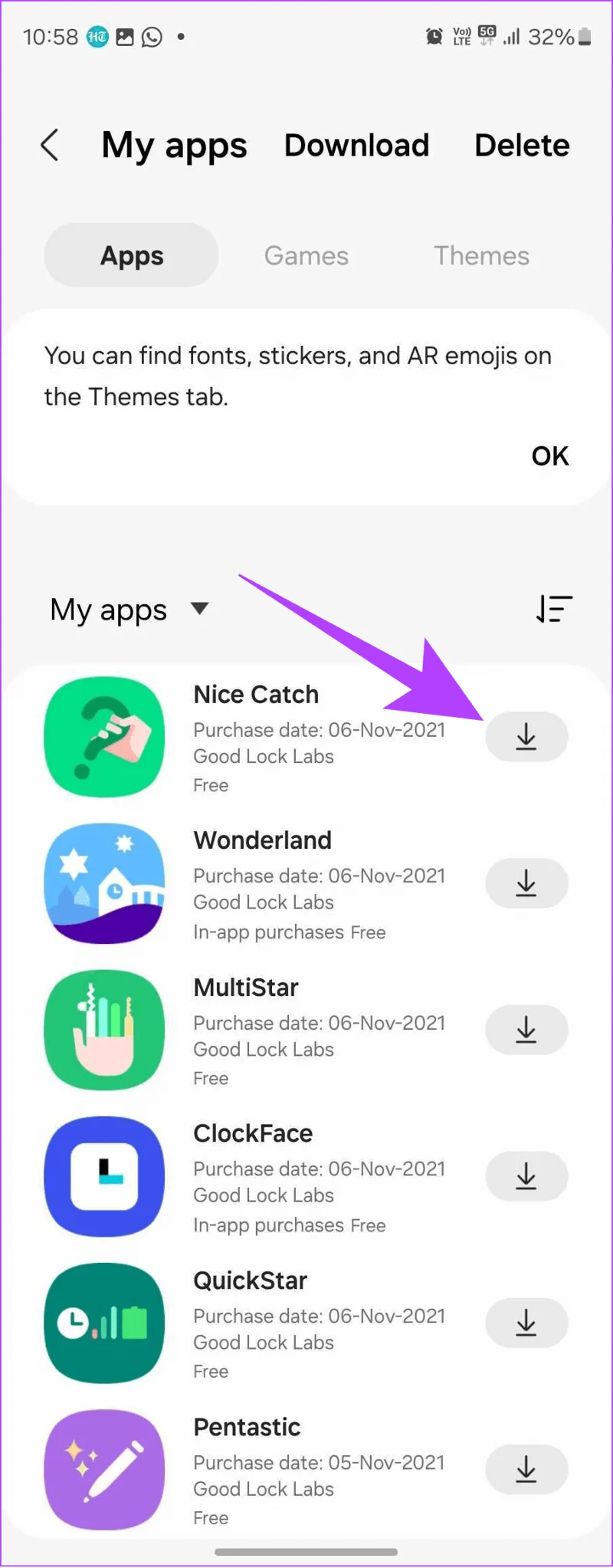 Comment récupérer des applications et des jeux supprimés sur Android