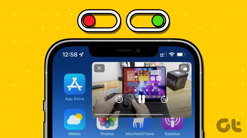 Hoe u de Picture-in-Picture-modus op iPhone en iPad kunt in- of uitschakelen