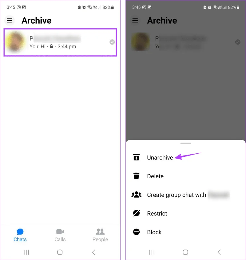 Come visualizzare le conversazioni segrete su Messenger