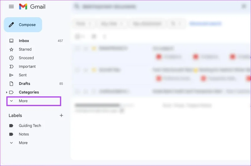 Come eliminare cartelle o etichette in Gmail