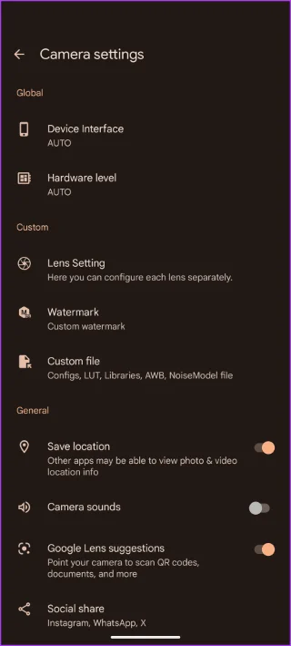 Come disattivare l'audio della fotocamera su Google Pixel