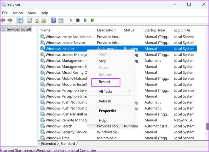 Las 7 formas principales de reparar el error de no poder acceder al servicio Windows Installer