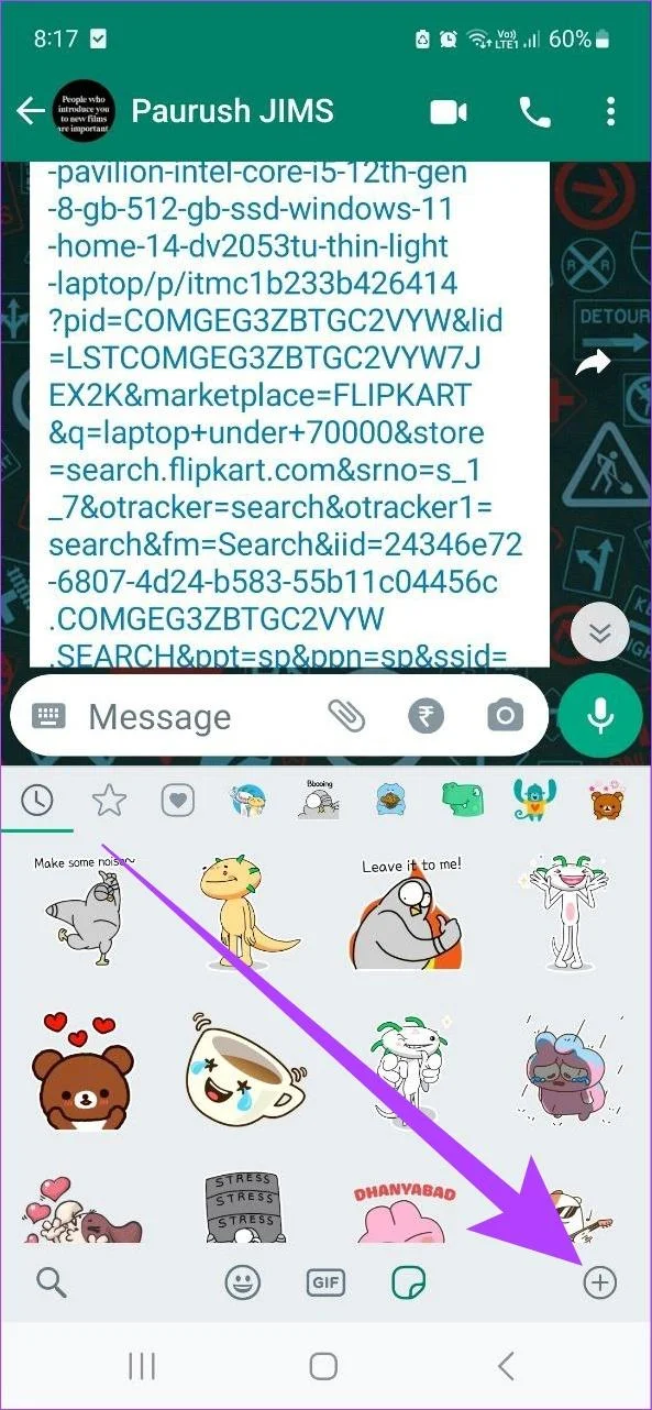 7 semplici modi per correggere gli adesivi personalizzati che non vengono visualizzati su WhatsApp