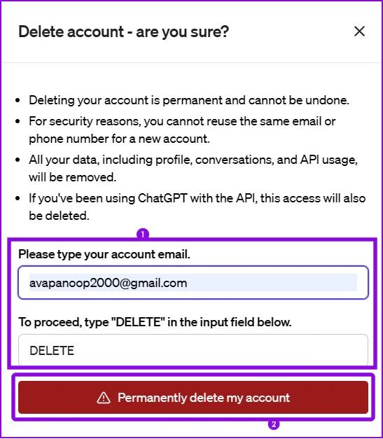Come eliminare l'account ChatGPT: una guida passo passo