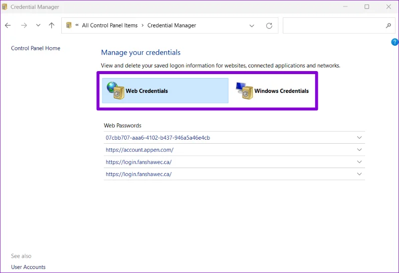 Cómo acceder y utilizar el Administrador de credenciales en Windows 10 y Windows 11