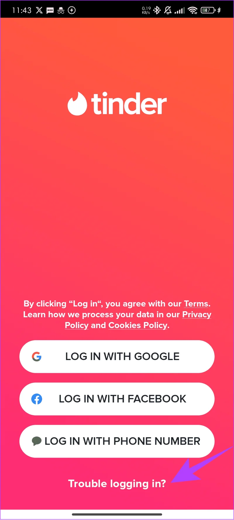 5 modi per correggere l'errore "Troppi tentativi di accesso" di Tinder