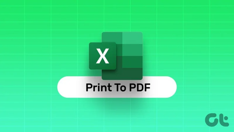كيفية إنشاء زر الطباعة إلى PDF في Microsoft Excel على نظام التشغيل Windows 11