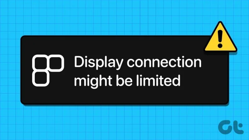 Las 8 soluciones principales para la conexión de pantalla pueden ser un error limitado en Windows