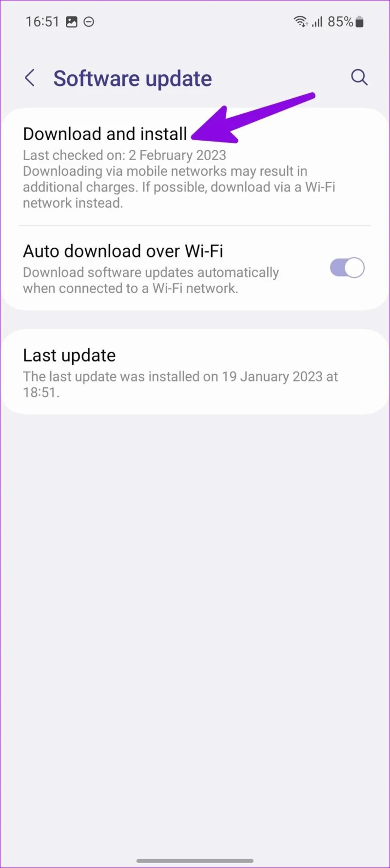 Les 5 meilleures façons de réparer le téléphone Samsung Galaxy qui ne se charge pas après 85&nbsp;%
