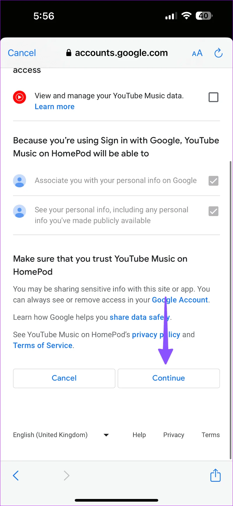 Comment lire de la musique YouTube sur HomePod