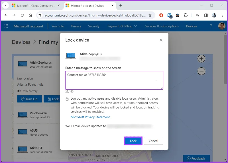 Comment utiliser Microsoft Find My Device pour suivre un ordinateur portable perdu ou volé