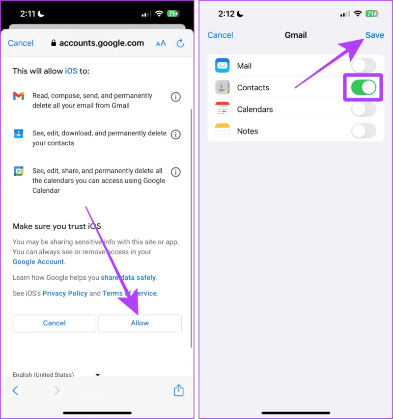 2 manieren om Gmail-contacten naar de iPhone te importeren