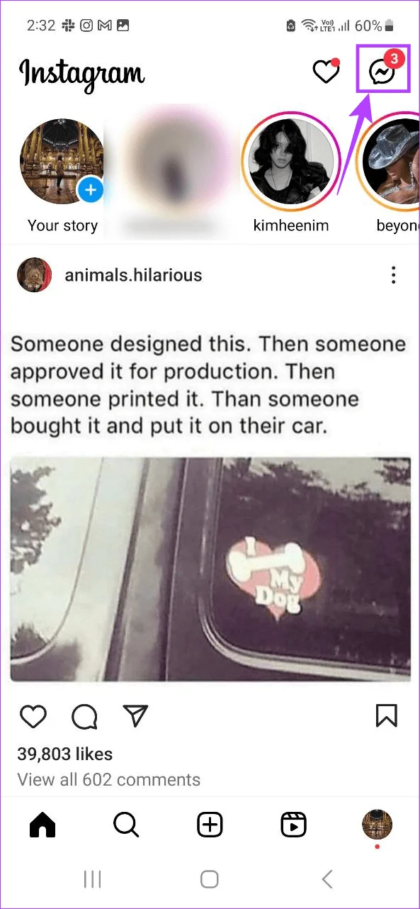 Comment voir les messages Instagram sans être vu