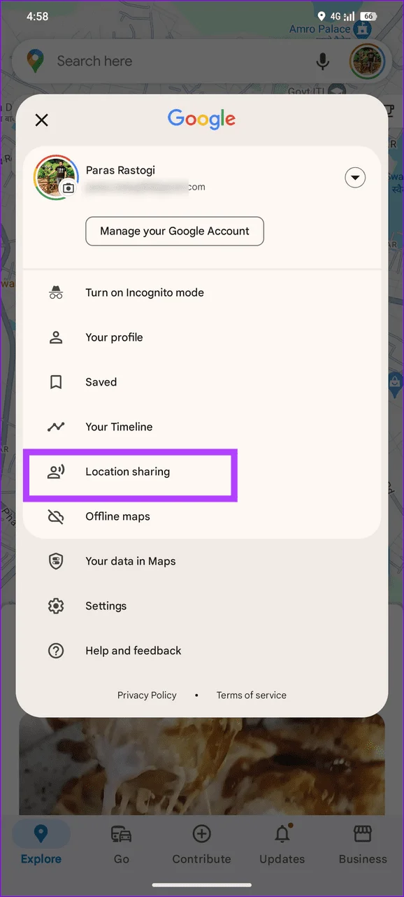 Comment réparer le partage de position qui ne se met pas à jour dans Google Maps sur le téléphone