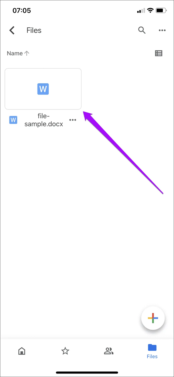 Come convertire file DOCX in documenti Google