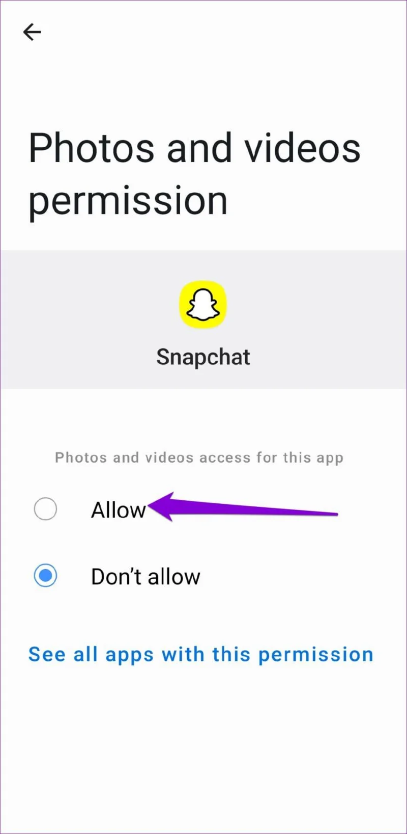 Le 7 principali correzioni per Snapchat non mi consentono di esportare gli snap sul telefono