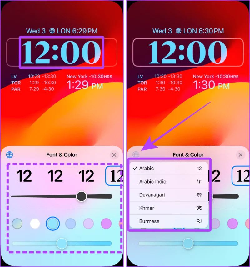 4 manieren om klok toe te voegen en aan te passen op het iPhone-vergrendelscherm