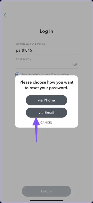 4 modi per risolvere Snapchat Non è un problema relativo allinvio del codice di sicurezza