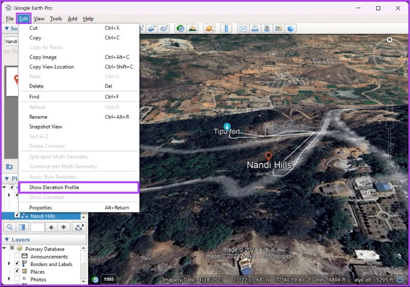 Come trovare l'altitudine su Google Maps su desktop e dispositivi mobili